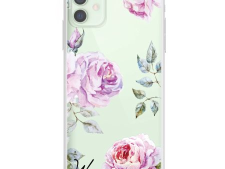 Classic Floral iPhone 12 Ultra Clear Case Online now