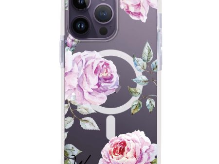 Classic Floral iPhone 13 Pro Max MagSafe Compatible Ultra Shockproof Case Discount