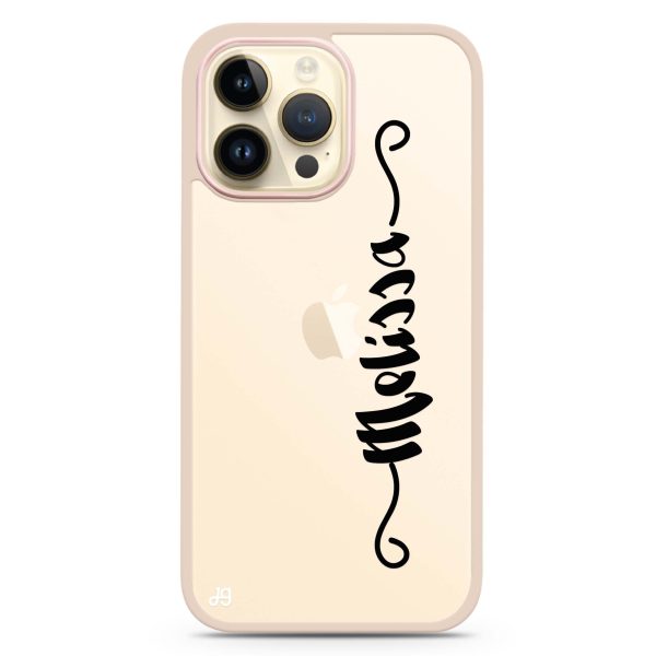 Casual Vertical Name iPhone 15 Pro Max Impact Guard Bumper Case on Sale