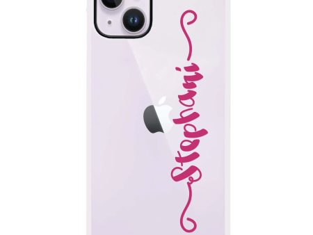 Casual Vertical Name iPhone 15 Plus Impact Guard Bumper Case Sale