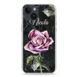 Black Marble Rose iPhone 13 Ultra Clear Case Online now