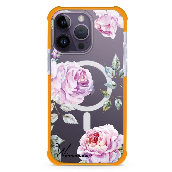 Classic Floral iPhone 13 Pro MagSafe Compatible Ultra Shockproof Case Discount