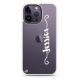 Casual Vertical Name iPhone 15 Pro Max Impact Guard Bumper Case on Sale