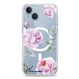 Classic Floral iPhone 12 MagSafe Compatible Ultra Clear Case Online Sale