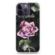 Black Marble Rose iPhone 13 Pro Impact Guard Bumper Case Cheap