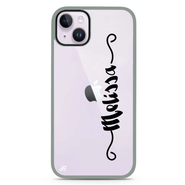 Casual Vertical Name iPhone 15 Impact Guard Bumper Case Discount