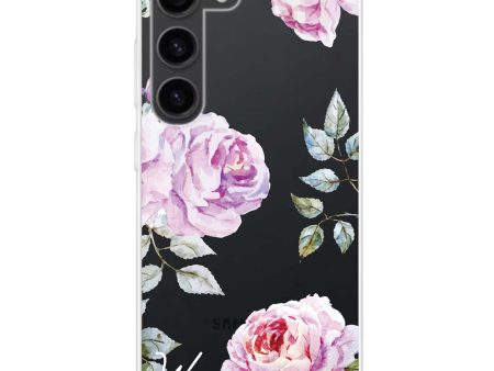 Classic Floral Samsung Galaxy Ultra Clear Case Sale