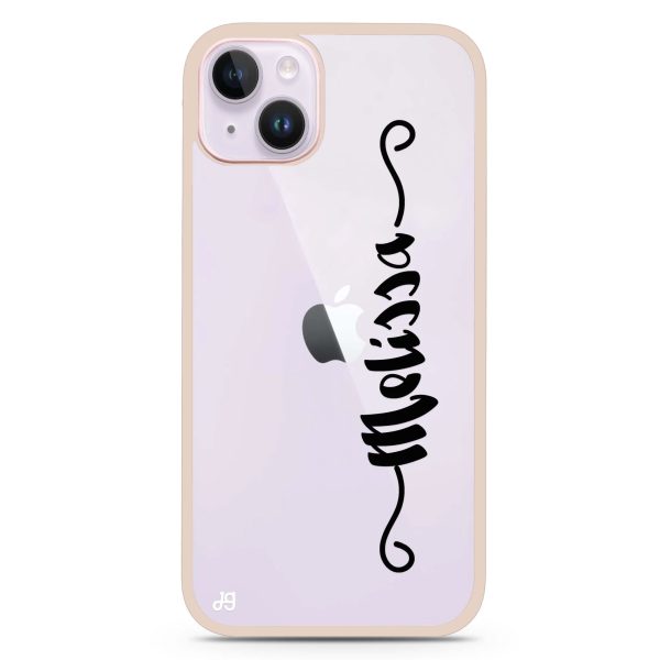 Casual Vertical Name iPhone 14 Plus Impact Guard Bumper Case Online now