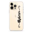 Casual Vertical Name iPhone 14 Pro Max Ultra Clear Case Hot on Sale