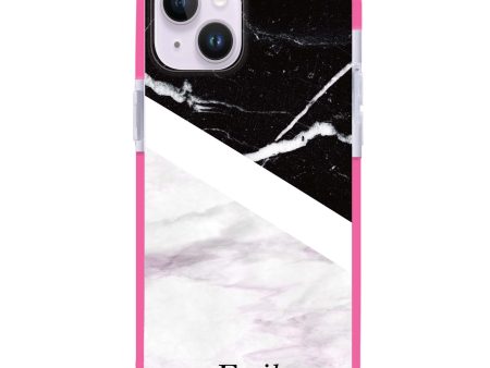 Black & White Marble iPhone 12 Ultra Shockproof Case For Discount