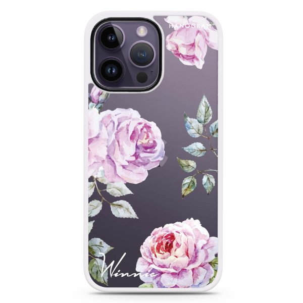 Classic Floral iPhone 13 Pro Impact Guard Bumper Case Cheap