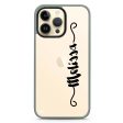 Casual Vertical Name iPhone 14 Pro Max Impact Guard Bumper Case For Cheap