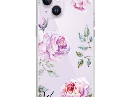 Classic Floral iPhone 14 Plus Ultra Clear Case For Discount