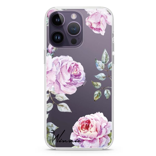 Classic Floral iPhone 14 Pro Max Ultra Clear Case Sale