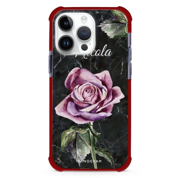 Black Marble Rose iPhone 13 Pro Max Ultra Shockproof Case Supply