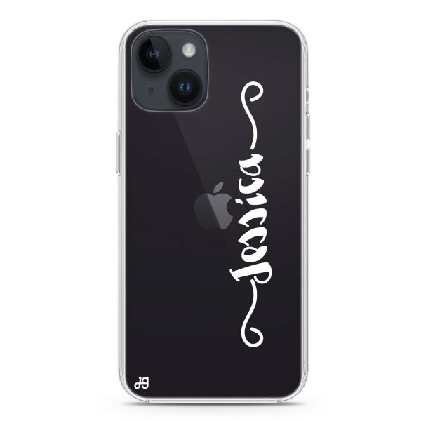 Casual Vertical Name iPhone 14 Ultra Clear Case Supply