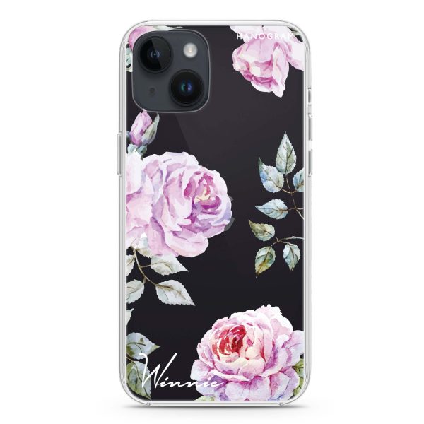 Classic Floral iPhone 13 Mini Ultra Clear Case Hot on Sale