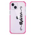 Casual Vertical Name iPhone 14 Ultra Shockproof Case For Cheap