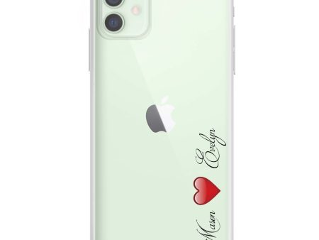 You & Me iPhone 12 mini Ultra Clear Case Online Sale