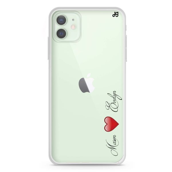 You & Me iPhone 12 mini Ultra Clear Case Online Sale