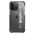 Casual Vertical Name iPhone 14 Pro Max Ultra Shockproof Case For Sale