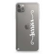 Casual Vertical Name iPhone 12 Pro Max Ultra Clear Case For Discount