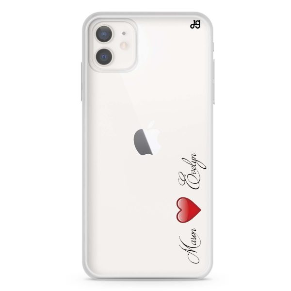 You & Me iPhone 12 mini Ultra Clear Case Online Sale