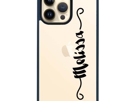 Casual Vertical Name iPhone 15 Pro Max Impact Guard Bumper Case on Sale