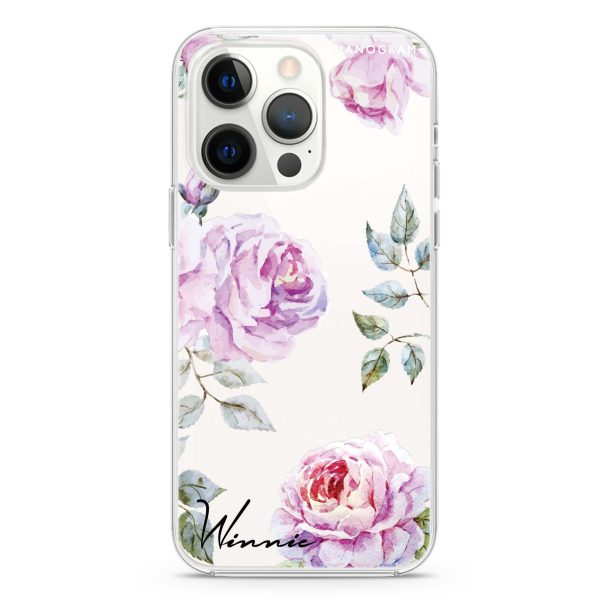 Classic Floral iPhone 14 Pro Max Ultra Clear Case Sale