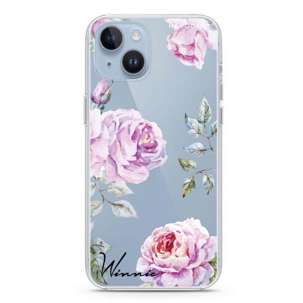 Classic Floral iPhone 13 Mini Ultra Clear Case Hot on Sale