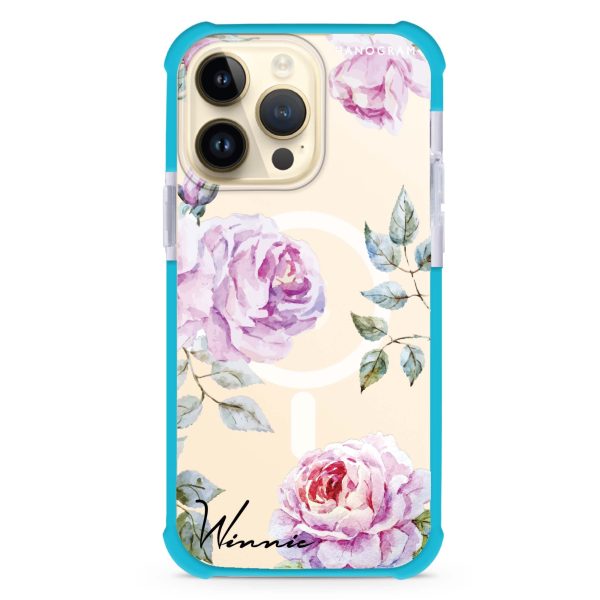 Classic Floral iPhone 13 Pro Max MagSafe Compatible Ultra Shockproof Case Discount