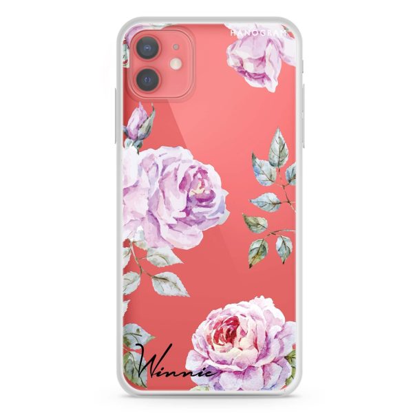 Classic Floral iPhone 12 mini Ultra Clear Case For Cheap