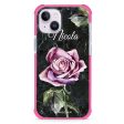 Black Marble Rose iPhone 13 Mini Ultra Shockproof Case Fashion