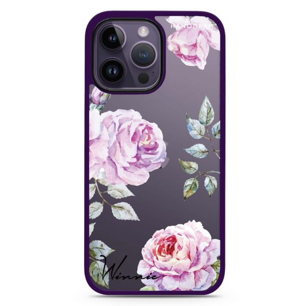 Classic Floral iPhone 13 Pro Impact Guard Bumper Case Cheap