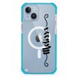 Casual Vertical Name iPhone 12 MagSafe Compatible Ultra Shockproof Case For Cheap