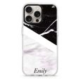 Black & White Marble iPhone Ultra Clear Case For Discount