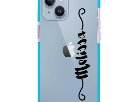 Casual Vertical Name iPhone 14 Ultra Shockproof Case For Cheap