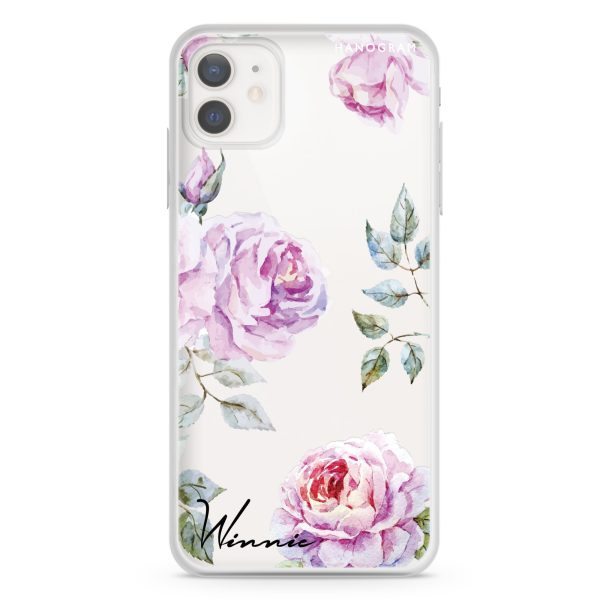 Classic Floral iPhone 12 Ultra Clear Case Online now