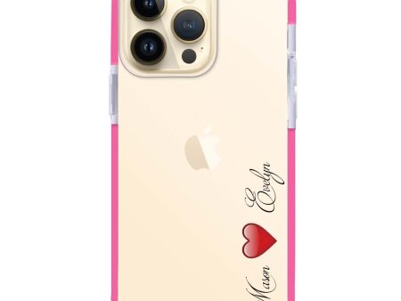 You & Me iPhone 13 Pro Ultra Shockproof Case Fashion