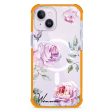 Classic Floral iPhone 12 MagSafe Compatible Ultra Shockproof Case For Cheap