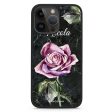 Black Marble Rose iPhone 13 Pro Impact Guard Bumper Case Cheap