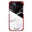 Black & White Marble iPhone 12 Ultra Shockproof Case For Discount