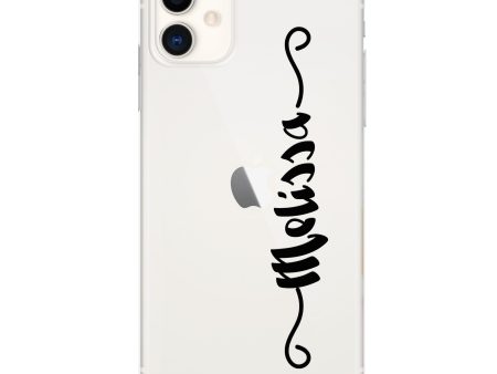 Casual Vertical Name iPhone 11 Ultra Clear Case Hot on Sale