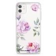 Classic Floral iPhone 12 mini Ultra Clear Case For Cheap