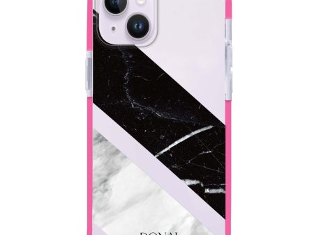 B & W Marble iPhone 12 Mini Ultra Shockproof Case Hot on Sale