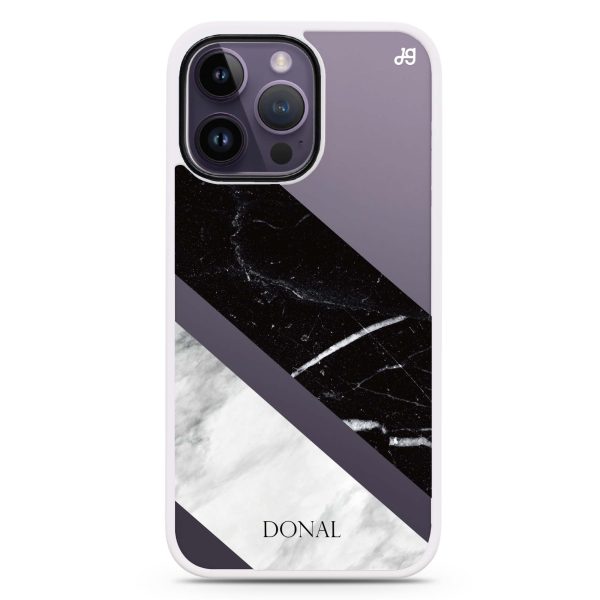 B & W Marble Impact Guard Bumper Case Discount