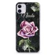 Black Marble Rose iPhone 11 Ultra Clear Case For Discount