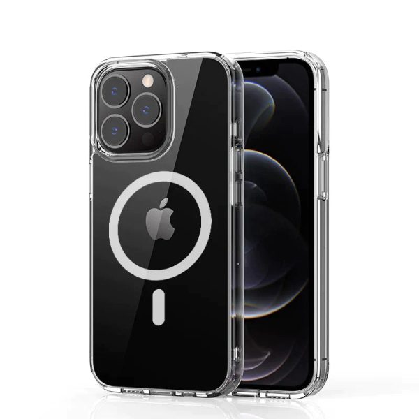 B & W Marble iPhone 12 Pro Max MagSafe Compatible Ultra Clear Case Online now