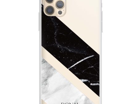 B & W Marble iPhone 12 Pro Max Ultra Clear Case Online Hot Sale