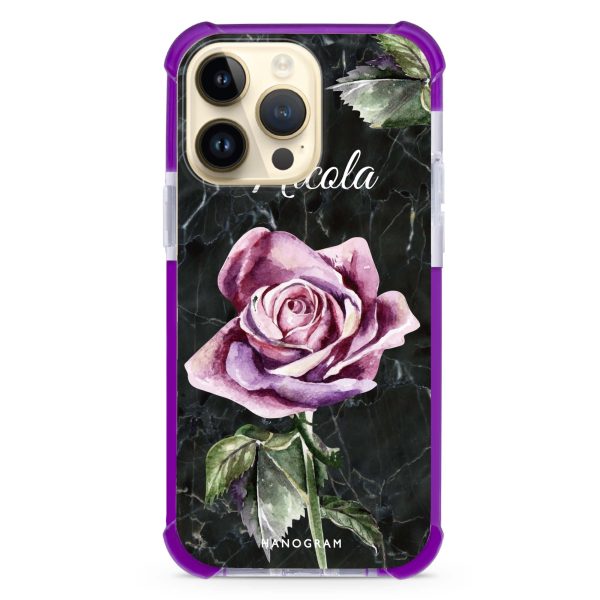 Black Marble Rose iPhone 13 Pro Max Ultra Shockproof Case Supply